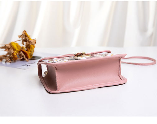 Piccole Daisy PVC Estate Coreano Modelli Trasparenti Gelatina Cellulare Customized Tote Bag