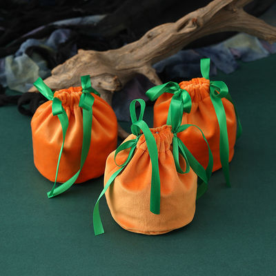 Borsa regalo di caramelle di velluto per matrimoni e feste Logo personalizzato accettato
