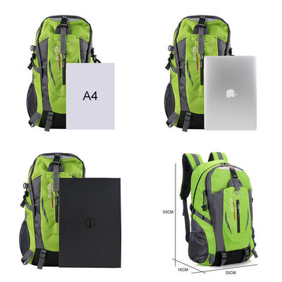 OEM Oxford Solid Softback Backpack per la vita quotidiana e le avventure all'aria aperta