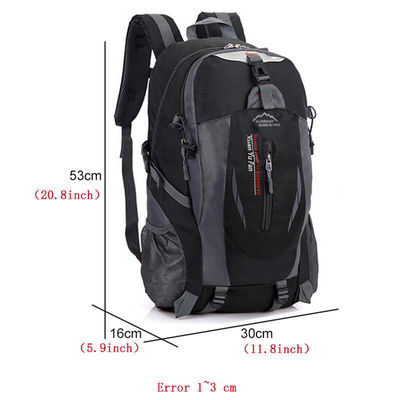OEM Oxford Solid Softback Backpack per la vita quotidiana e le avventure all'aria aperta
