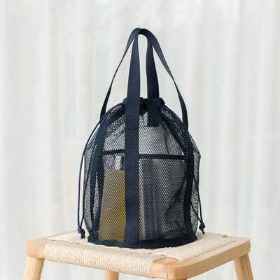 Borsa organizzatrice di viaggio personalizzata con taglio reticolato e tasca pieghevole