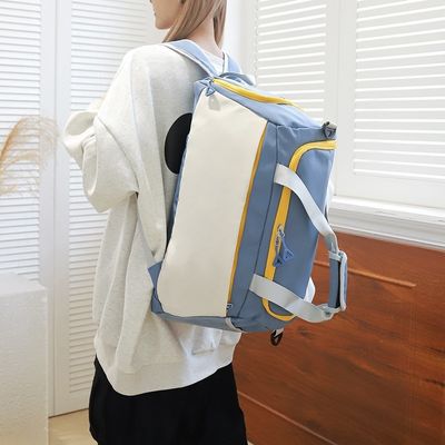Borsa da ginnastica leggera con vano per scarpe per sport e fine settimana Logo personalizzato