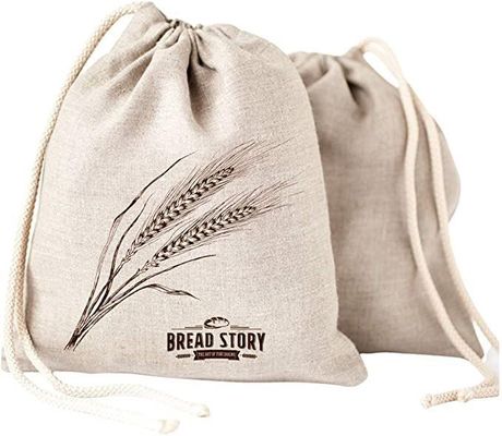 Borsa di cotone morbido Canvas Gioielli Logo personalizzato Stampato Stringa Cosmetica Imballaggio