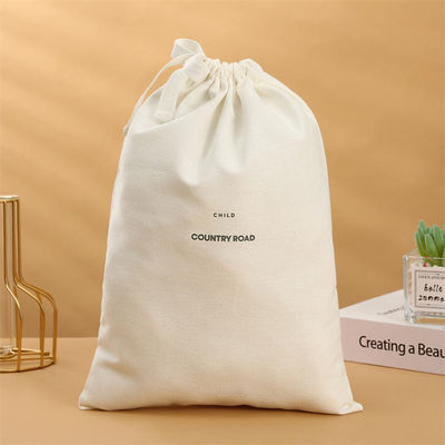 Design Jumbo Drawstring zaino per lavanderia pesante fabbricato in cotone e lino
