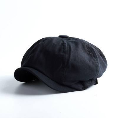 Cappello da uomo di primavera e autunno berretto di lana colorato con disegno ottagonale retrò inglese