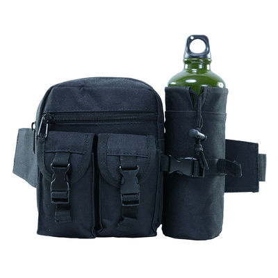 Colore personalizzato OEM Uomini Camo Tactical Fanny Pack Utility Tasca da vita con bottiglia d'acqua