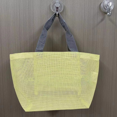 Borse a maglia personalizzate Borsa a maglia riutilizzabile di maglia di nylon borsa da shopping borsa a maglia borsa da spiaggia