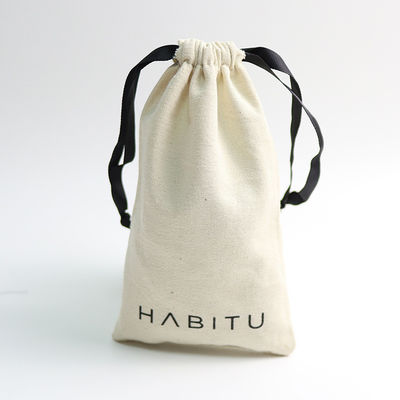 Borsa a corda di cotone a colori personalizzati per gioielli personalizzati confezionamento 100% biologico