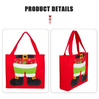 Regali di Natale Borsa Tote con maniglie colore personalizzato e fabbricazione professionale