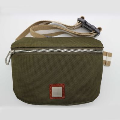 Fanny Pack Logo personalizzato stampato Uomini Donne Viaggi Borsa da vita in nylon Borsa cintura croce