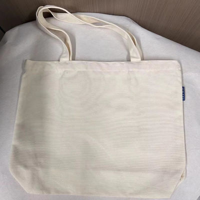 Nuovo stile di moda Custom stampato logo design borsa di cotone con cerniera e tela