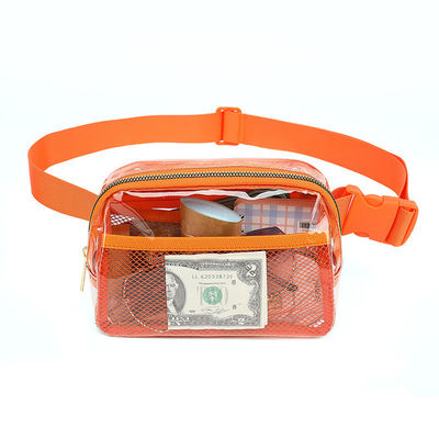 Borsa Tote personalizzata Durable e trasparente Slant Cross Waist Pack per sport all'aperto