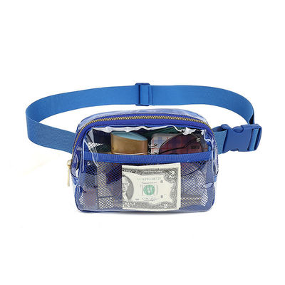 Borsa Tote personalizzata Durable e trasparente Slant Cross Waist Pack per sport all'aperto