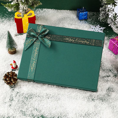 Materiali riciclati Custom Luxury Bridesmaid Gift Box con nastro e diversi colori
