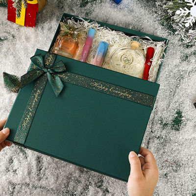 Materiali riciclati Custom Luxury Bridesmaid Gift Box con nastro e diversi colori