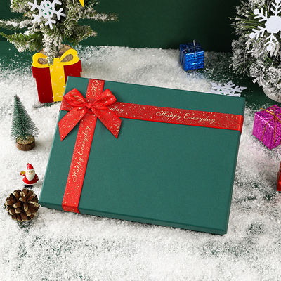 Materiali riciclati Custom Luxury Bridesmaid Gift Box con nastro e diversi colori