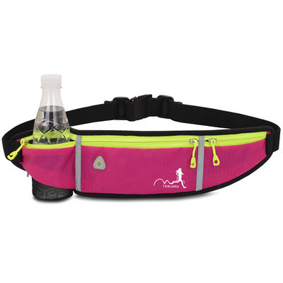 Nylon Sport all'aria aperta Corse Corsa Borsa da vita Telefono impermeabile cintura fitness Elastico Fanny Pack