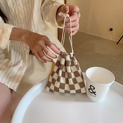 Logo personalizzato stampa tela cotone gioielleria borsa di gioielleria borsa da scarpe per lo stile di moda