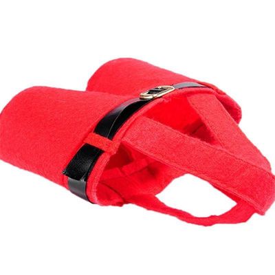 Pantaloni di Babbo Natale Sacchetti regalo a forma di regalo per i regali natalizi Sacchetti di caramelle Decorazioni natalizie