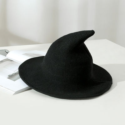 2023 Halloween Party Witch Hat Unisex Wool Knit Hat per uno stile alla moda e versatile