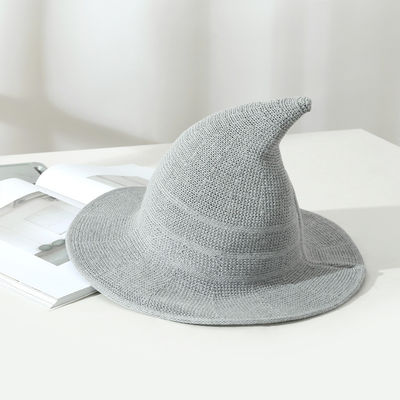 2023 Halloween Party Witch Hat Unisex Wool Knit Hat per uno stile alla moda e versatile