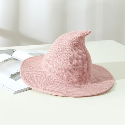 2023 Halloween Party Witch Hat Unisex Wool Knit Hat per uno stile alla moda e versatile