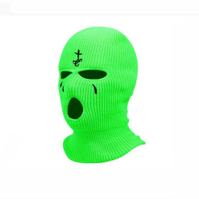Cappello da balaclava a colori personalizzati per sci unisex e protezione del collo in inverno