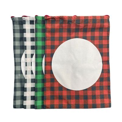 Nuovissima moda 2024 Borsa regalo di Natale Sacks di Babbo Natale Borsa a corda colore personalizzato