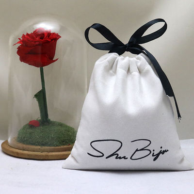 Borsa di tela di cotone di lino personalizzata con colore e logo personalizzati