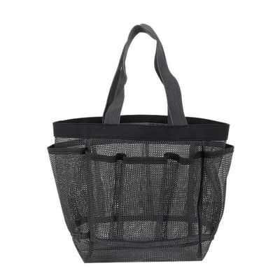 Borsa mesh Beach Tote per la conservazione dei cosmetici e dei costumi da bagno delle donne durante le vacanze estive