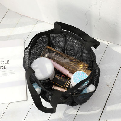 Borsa mesh Beach Tote per la conservazione dei cosmetici e dei costumi da bagno delle donne durante le vacanze estive