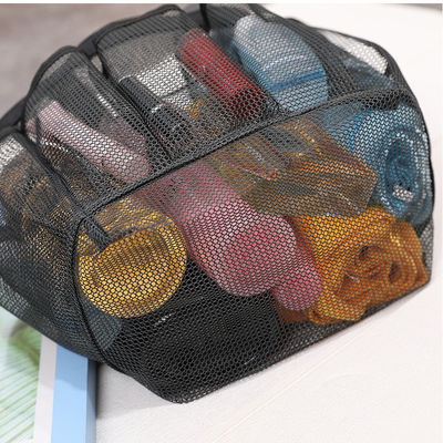 Borsa mesh Beach Tote per la conservazione dei cosmetici e dei costumi da bagno delle donne durante le vacanze estive