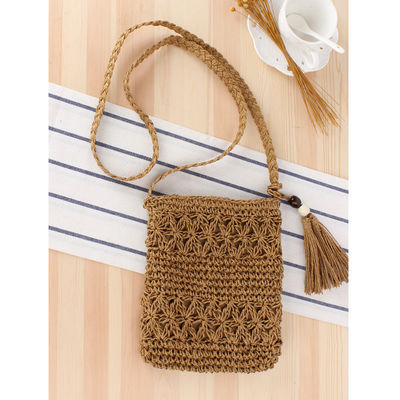 Logo personalizzato accettato Sacchetti di paglia da crossbody da donna sacchetti di paglia per la spiaggia estiva