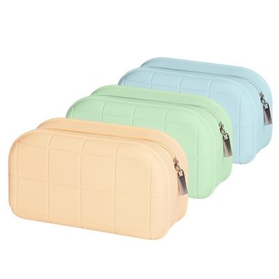 OEM/ODM Acceptabile Strumenti di bellezza portatili Coppia Borsa cosmetica per lo stoccaggio di spazzole da trucco