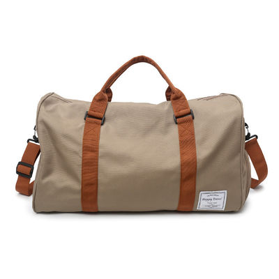 Modello di filo Logo personalizzato Borsa da bagaglio pieghevole per viaggi a grande capacità impermeabile