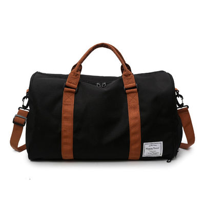 Modello di filo Logo personalizzato Borsa da bagaglio pieghevole per viaggi a grande capacità impermeabile