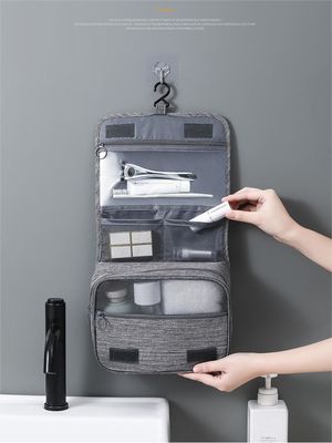 Chiusura con cerniera impermeabile Bagno per la conservazione dei cosmetici maschili per gli uomini in movimento