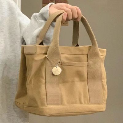 Acquisti Canvas Grocery Tote Bags con maniglia di corda e altro tipo di modello