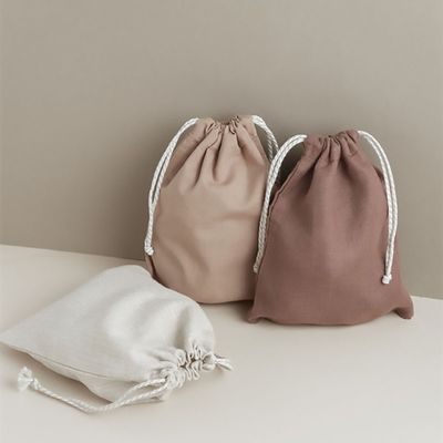 Borsa da tiro in cotone a fibra a forma di loop morbido personalizzata a colori a prova di polvere