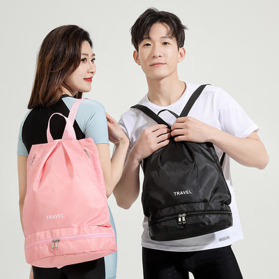 Borsa da bagno impermeabile leggera per uomini e donne Borsa da viaggio stampata con logo personalizzato