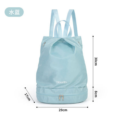 Borsa da bagno impermeabile leggera per uomini e donne Borsa da viaggio stampata con logo personalizzato