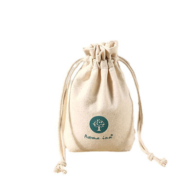 Borsa a corda a doppia corda con disegni animati su tela per regali personalizzati e rispettosi dell'ambiente