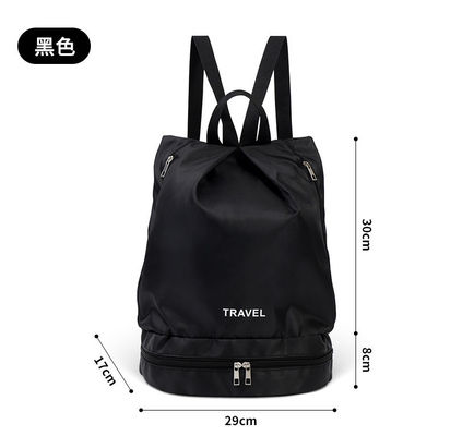 Borsa da bagno impermeabile leggera per uomini e donne Borsa da viaggio stampata con logo personalizzato