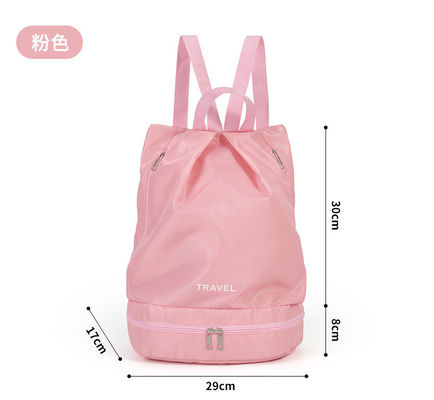 Borsa da bagno impermeabile leggera per uomini e donne Borsa da viaggio stampata con logo personalizzato