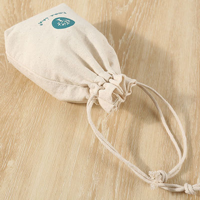 Borsa a corda a doppia corda con disegni animati su tela per regali personalizzati e rispettosi dell'ambiente