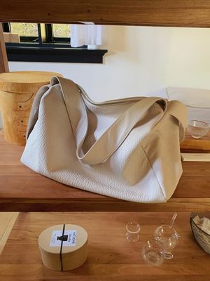 2024 Borsa versatile per donne con straddle a piega Disegno Instagram e grande capacità