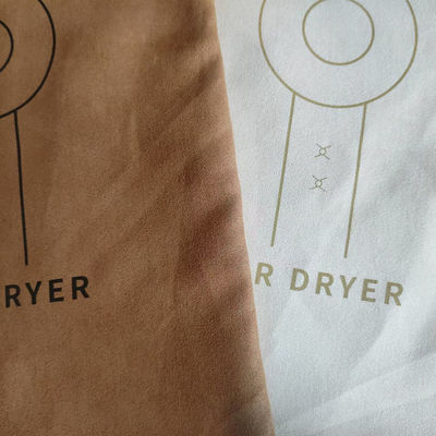 Logo personalizzato Stampa sacchetto a corda di camicia per proteggere l'asciugacapelli dell'hotel dalla polvere