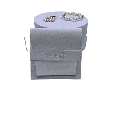 OEM/ODM Acceptabile sacchetto per gioielli per accessori suede con logo di lusso personalizzato