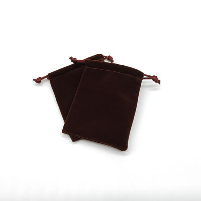 Piccolo Orecchini Collare Regali Gioielli Polvere di velluto Imballaggio Borsa Stringhezza Borsa di camicia