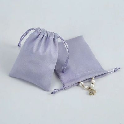 Borsa scolastica carrello di velluto gioielleria sacchetto per l' imballaggio del logo personalizzato